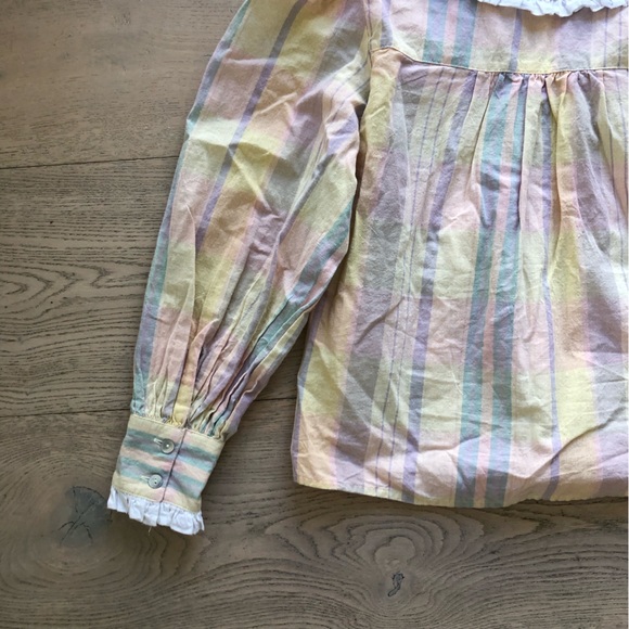 River Island Collared Stripe Blouse - Picture 8 of 12